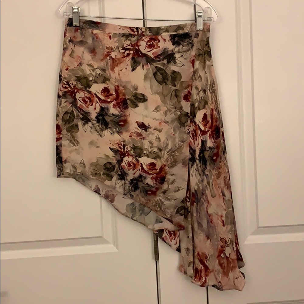 Haute Hippie Silk Skirt